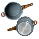 Ver imagem 3 de Panela de Pressão Indução Antiaderente Revestimento Cerâmico 4,2l Verona Granito - Vista Home