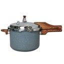 Ver imagem 2 de Panela de Pressão Indução Antiaderente Revestimento Cerâmico 4,2l Verona Granito - Vista Home