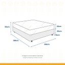 Ver imagem 4 de Cama Box + Colchão de Molas Ensacadas D' Angelis Classic Casal