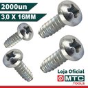 Ver imagem 2 de PARAFUSO ATARRAXANTE C.PANELA PHILLIPS 3,0 X 16 - 2000Pçs