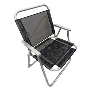 Cadeira de Praia Conforto Oversize 140kg Sanete Ronchetti