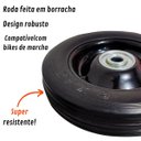 Ver imagem 2 de Roda Lateral Para Bicicleta Com ou Sem Câmbio Marchas Reforçada Aro 24 à 29 High One