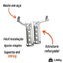 Ver imagem 3 de Roda Lateral Para Bicicleta Com ou Sem Câmbio Marchas Reforçada Aro 24 à 29 High One