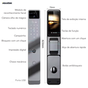 Ver imagem 5 de Fechadura Digital Facial com Vídeo Chamada e App Tuya Wi-fi