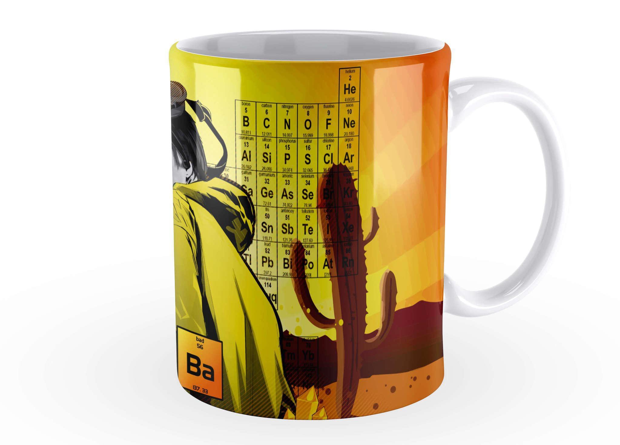 Caneca Breaking Bad Yellow 325Ml Interior E Alça Branca - 2