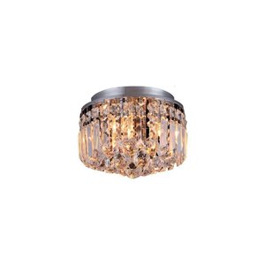 Plafon Skylight Sansas 3023 G9 Bivolt Cromado-transparente