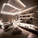 Ver mais imagens de Iluminação Céu Estrelado Original Rgbw Kit Fibra Ótica 500