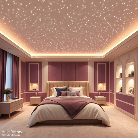 Iluminação Céu Estrelado Original Rgbw Kit Fibra Ótica 500