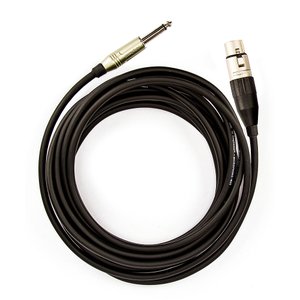 Cabo de Microfone P10 Mono para Xlr Femea Amphenol - 15 Metros