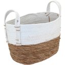 Ver imagem 3 de CESTA FIBRA BRANCO 3PÇ