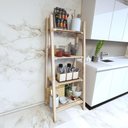 Ver imagem 6 de Rack de Prateleiras Roupas de Parede com Prateleiras Madeira Natural