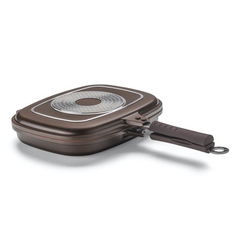 Grill Duplo Belga Indução Antiaderente Mta