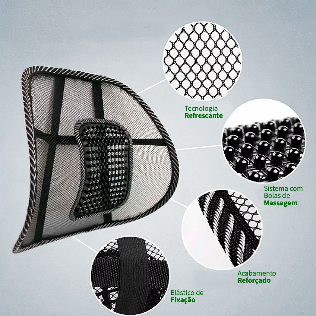 Ver imagem 2 de Encosto para Lombar em Tecido Telado Snh31 Snel Home