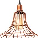 Ver imagem 2 de Kit 2 Pendente Aramado Poptem Masterchef Pequeno cobre luminária 30cm sala