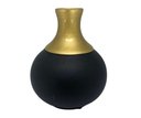 Ver imagem 5 de Vaso de Cerâmica Decorativo Colonial Vintage Preto Dourado Fort Line Vaso Cerâmico Decorativo Coloni