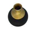 Ver imagem 7 de Vaso de Cerâmica Decorativo Colonial Vintage Preto Dourado Fort Line Vaso Cerâmico Decorativo Coloni
