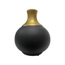 Ver imagem 4 de Vaso de Cerâmica Decorativo Colonial Vintage Preto Dourado Fort Line Vaso Cerâmico Decorativo Coloni