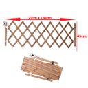 Ver imagem 2 de Portao Retratil Cachorro Pet Coelho Criança Bebe Grade Safonada Bambu Ajustavel Cercadinho Barrament