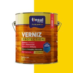 Verniz Base Água Cerejeira Brilhante 3,6l | Tinsul - 2