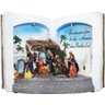 Escultura Decorativa Led Livro Sagrado Aberto Estatueta Presépio - 1