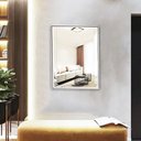 Ver imagem 1 de Espelho Decorativo com Moldura Dupla TaColado Moldura Branca 120 x 80cm