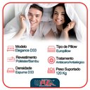 Ver imagem 3 de Cama Box Baú Queen Suede Bipartido + Colchão Elegance Ortopédico Espuma D33 Extra Firme 158x198x63 C
