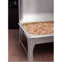 Ver imagem 5 de Rechaud Retangular 2 Cubas 8,4 L em Aço Inox Banho Maria