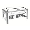 Ver imagem 4 de Rechaud Retangular 2 Cubas 8,4 L em Aço Inox Banho Maria