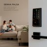 Fechadura Digital, Elg, Scfd100pr, Smart Lock, Senha Numérica, Touchscreen, Ip54, Preto - 13