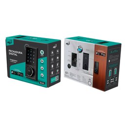 Fechadura Digital, Elg, Scfd100pr, Smart Lock, Senha Numérica, Touchscreen, Ip54, Preto - 10
