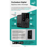Fechadura Digital, Elg, Scfd100pr, Smart Lock, Senha Numérica, Touchscreen, Ip54, Preto - 6
