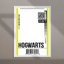 Ver imagem 2 de Quadro Decorativo Passagem para Hogwarts 45x34cm - com Vidro:moldura Preta