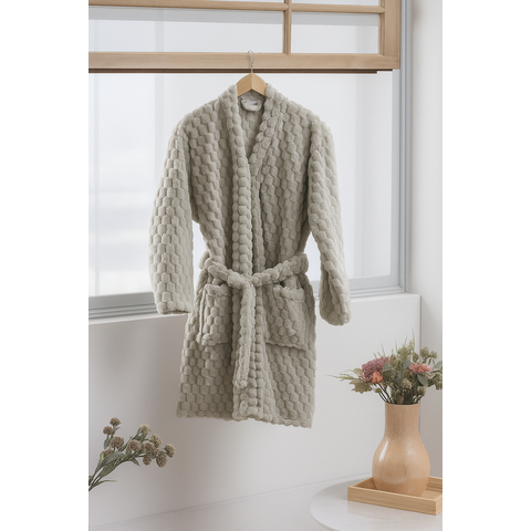 Roupão de Plush Peluciado Zurich P - Kacyumara - Roupão Zurick Fend