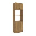 Ver imagem 1 de Kit 2 Fornos Celeste Kappesberg 100% Mdf 4 Portas Nogueira 70cm