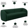 Kit Sofá 5 Lugares para Sala 332cm com 01 Poltrona Lazio M03 Veludo Verde - 10