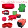 Kit Pet Médio Cama Europa com Sanitário Grama e Transporte - Vermelho - 2