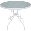 Ver imagem 2 de Conjunto Noronha em Aluminio 4 Cadeiras + Mesa + G-sol Branco Bel