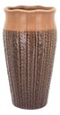 Ver imagem 1 de Vaso Decorativo Enfeite Casa Cerâmica 27x14x14cm Marrom