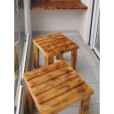 Ver imagem 3 de Banqueta de Madeira, Banco Decorativo, Decoração Ps8