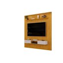 Ver imagem 3 de Painel com Bancada para Tv até 75 Polegadas Ripado Dj Móveis Trento 223 Cedro Bali