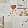 Toalha De Mesa Térmica Impermeável Pvc Coração 1,40 X 1,00 - 4