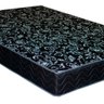 Colchão Casal Real D-26 em Espuma Selada Inmetro 138x188x20cm Ley Colchões Preto-floral - 2