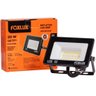Kit 2 Refletor Led 20w 3000k Preto Bivolt Foxlux - 2