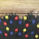 Ver imagem 2 de 1 Toalha Mesa Festa TNT Estampado Natal Iluminado 140x140