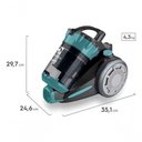 Ver imagem 3 de Aspirador de Pó sem Saco 1300w electrolux Filtro Hepa 127v