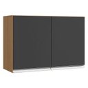 Ver imagem 2 de Armário Aéreo para Cozinha Ambiente Andréia 2 Portas 80 Cm Ajl