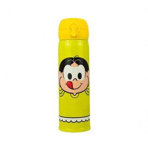 Garrafa Térmica Amarela Magali 400ml - Turma da Mônica