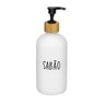 Porta Sabonete Líquido Banheiro Doha 500ml Branco Hauskraft - 1