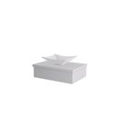 Ver imagem 3 de Conjunto Bancada C-cuba L38 Metrópole 600 Perffect Acetinado Branco Chess