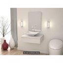 Ver imagem 2 de Conjunto Bancada C-cuba L38 Metrópole 600 Perffect Acetinado Branco Chess